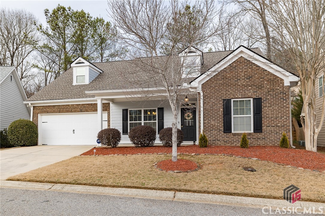 Just Listed on Athens' Eastside! This well maintained home is absolutely turn-key. Roof, HVAC, windows, gutters w/ guards, and water heater all replaced in 2020! The home's floor plan is unique and private with a main-level, split bedroom plan, as well as a private guest suite with attached bath upstairs. The owner's suite is spacious and features a trey ceiling and two walk-in closets. Vaulted ceiling and many windows make for a bright Greatroom that opens to the kitchen. Granite counters and stainless steel appliances make for a chef's delight. Not a stitch of carpet in sight - this home has engineered hardwoods throughout. Enjoy the cozy back patio, string up some party lights, and create a planter garden! This home is super convenient to the UGA Veterinary Teaching Hospital, Botanical Gardens, Publix, Kroger, and many great restaurants.