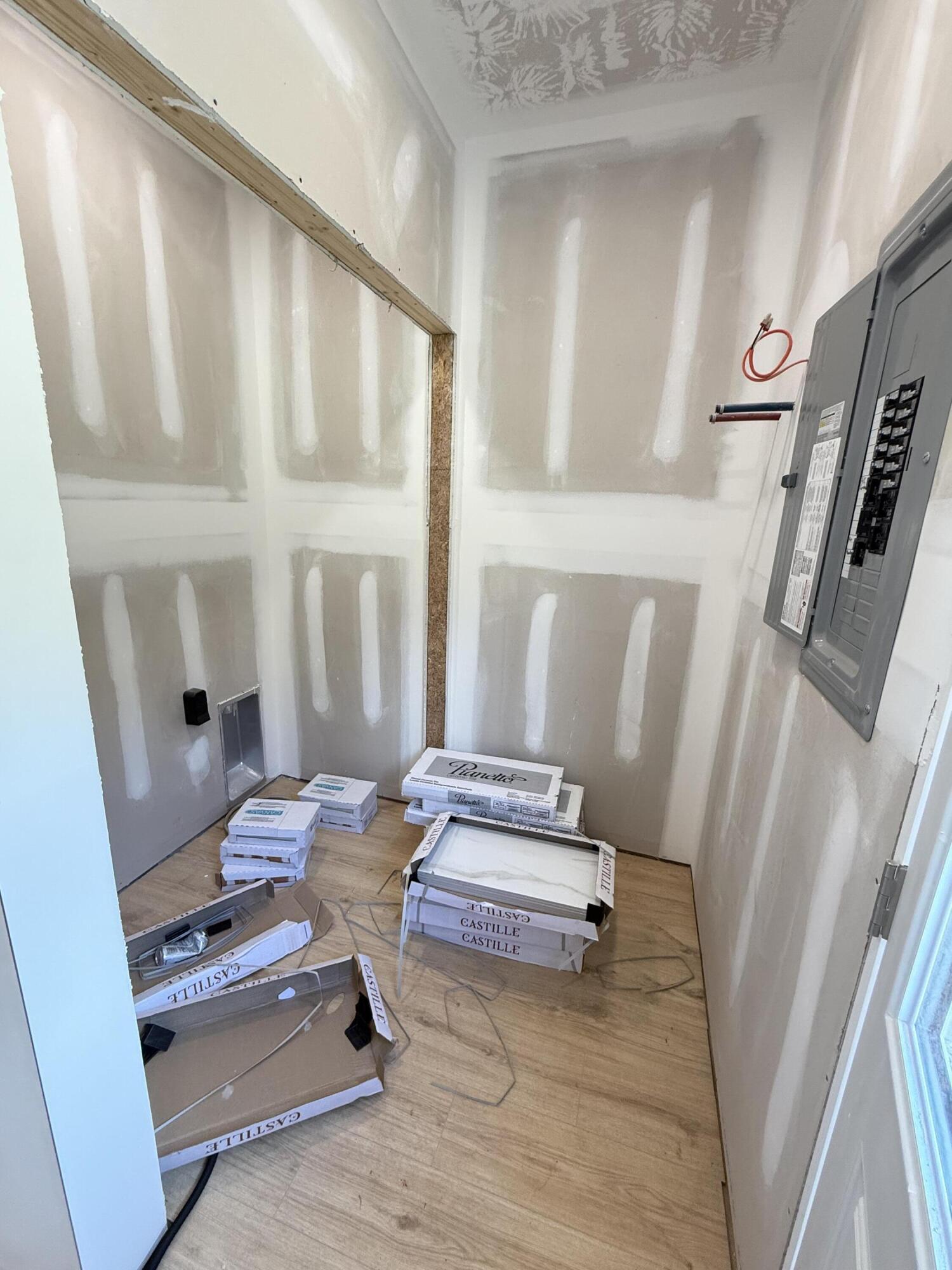 Laundry Closet/Rear Entrance