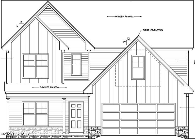 Exterior photo of 1957 Montrose (Lot 12) Road, Raeford, NC 28376. MLS: 100585873