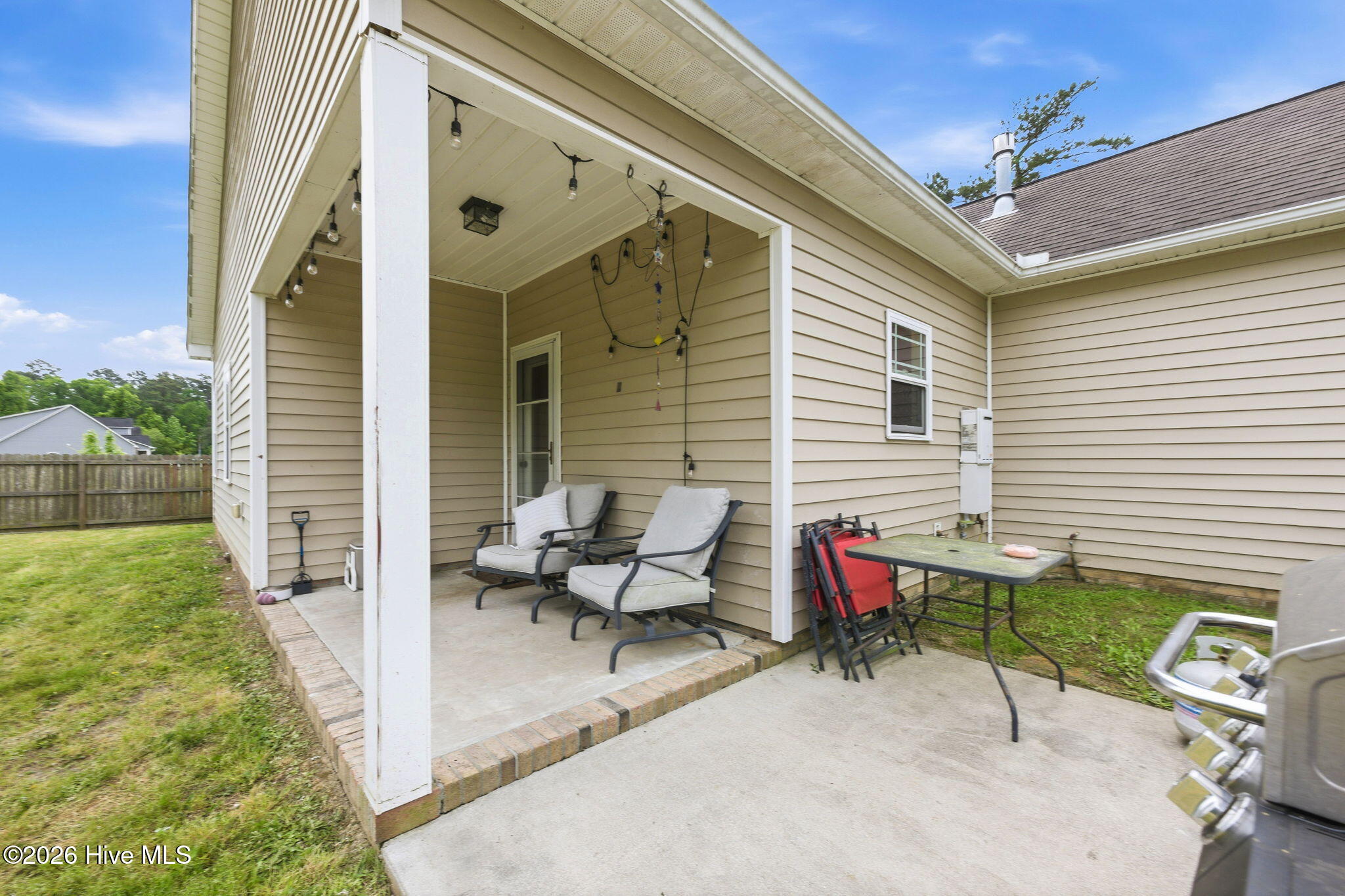 Oversized Back yard with patio