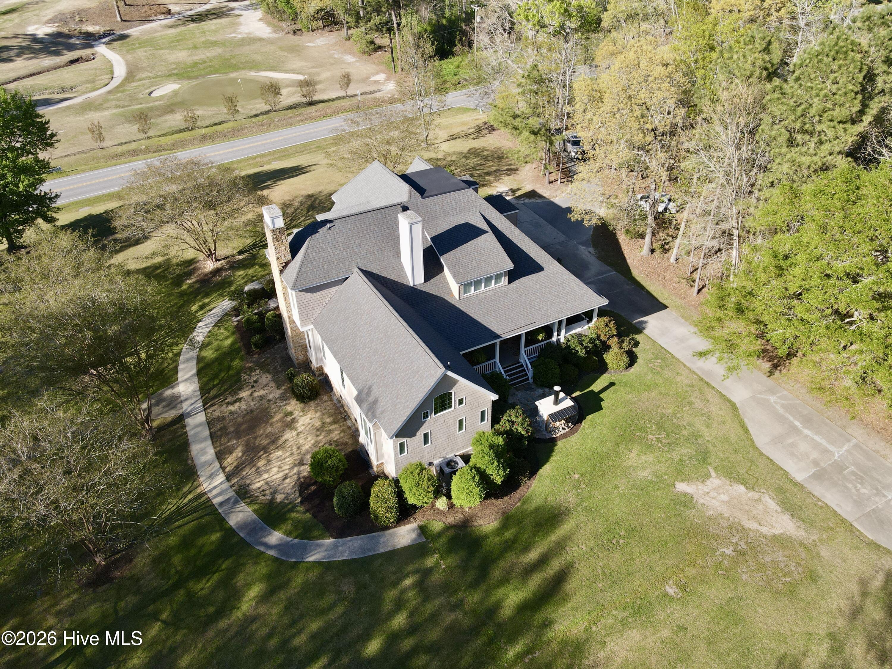 Back of property