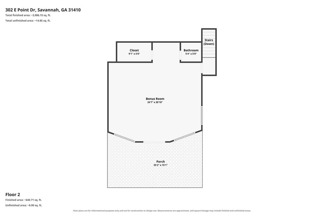 74th image of 302 E Point Dr, Savannah, GA 31410 | MLS# SA360418