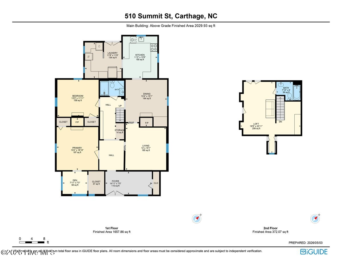 Homes For Sale - 510 Summit Street<br/> Carthage, NC 28327