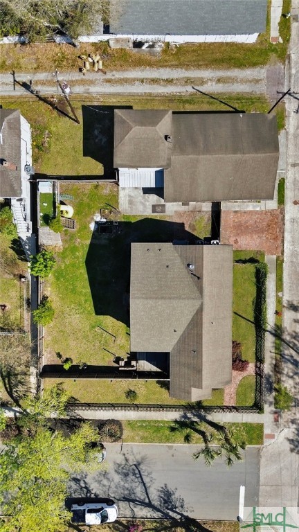 entire compound plus side lot.