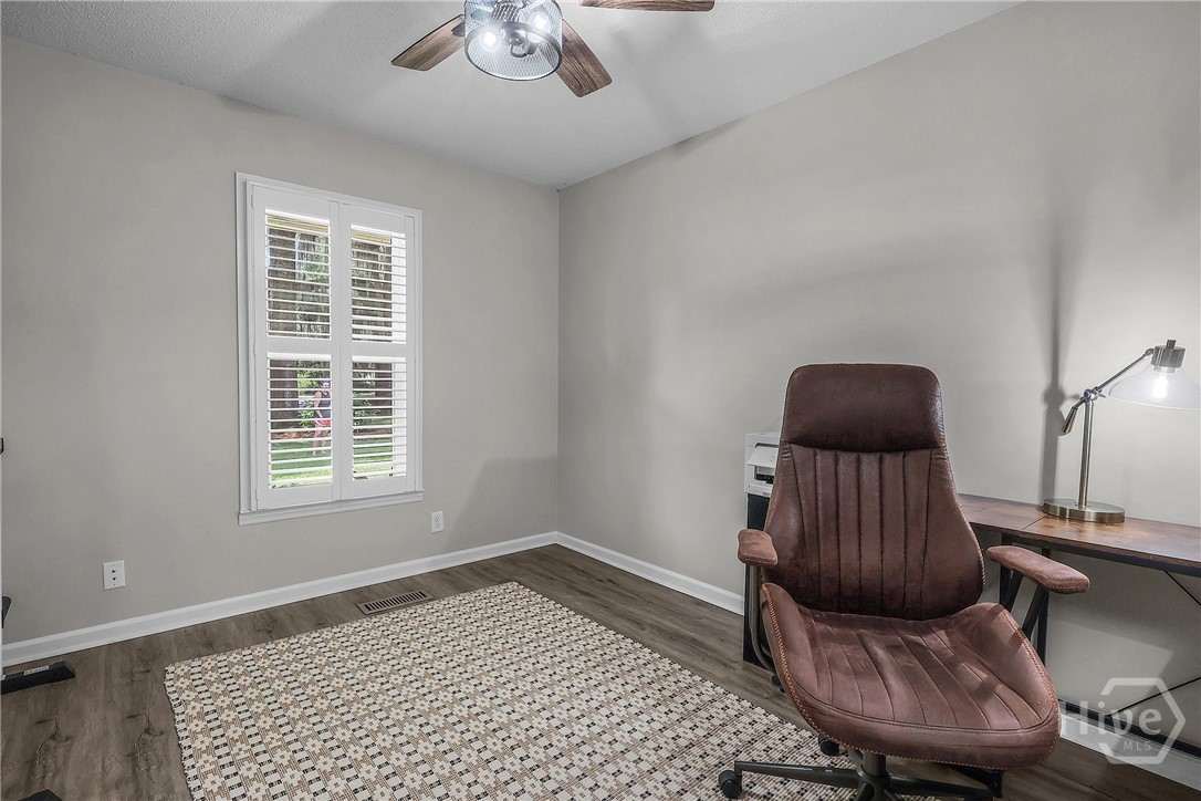 Second bedroom - lower level - currently an office