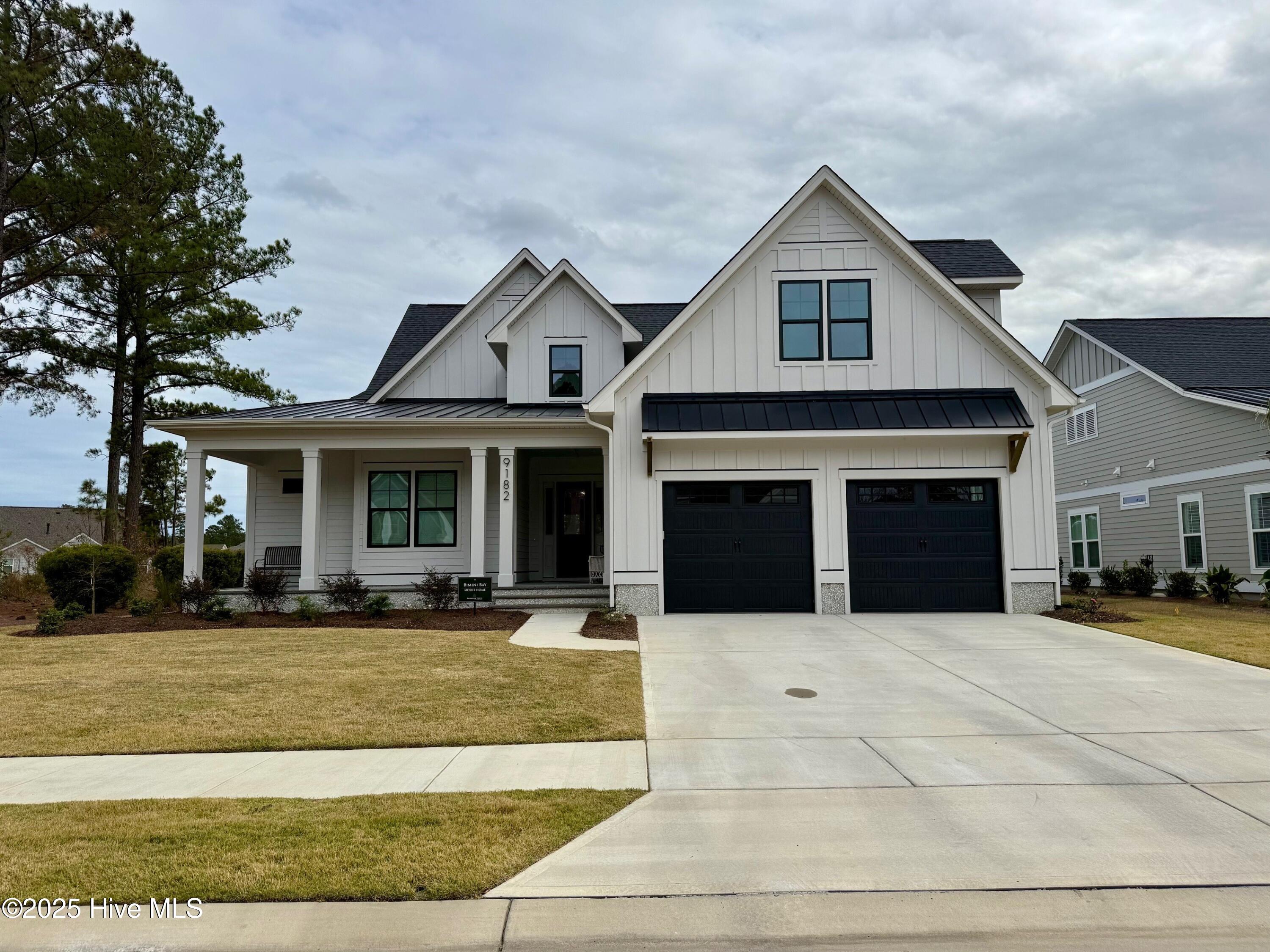 New construction by Fogleman Homes in Brunswick Forest's Osprey Landing neighborhood. 10 foot ceilings everywhere downstairs. 2x6 exterior wall construction. Open kitchen, huge island. Immaculate custom finishes. Leaseback required for model home.