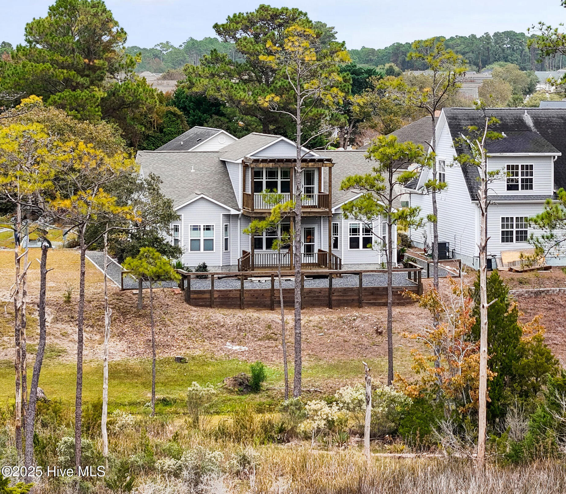 4986 N Hampton Drive SE, Southport, NC 28461 – photo 3: 4986NHamptonDrSE - view back