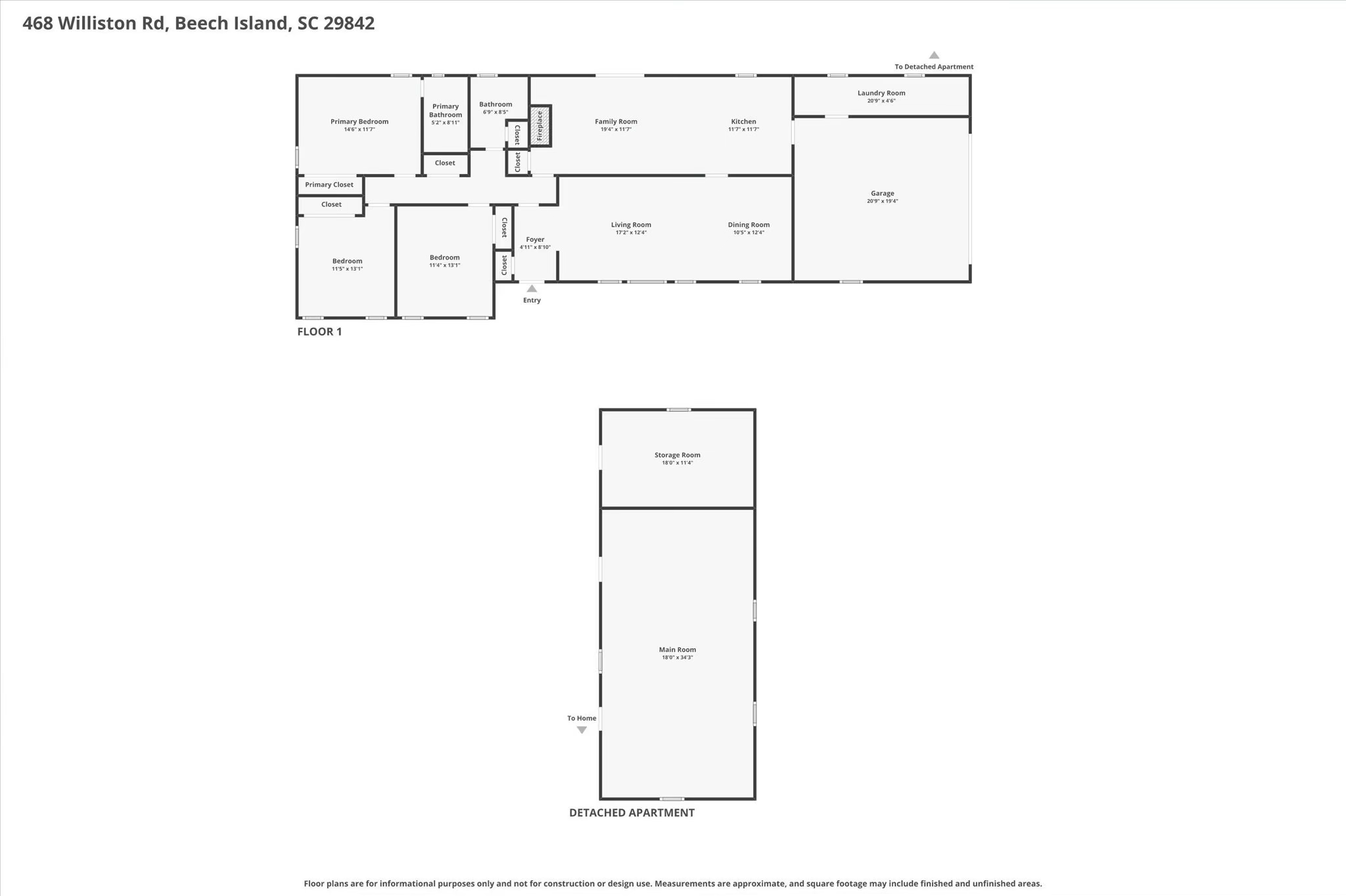 Homes For Sale - 468 Williston Road<br/> Beech Island, SC 29842