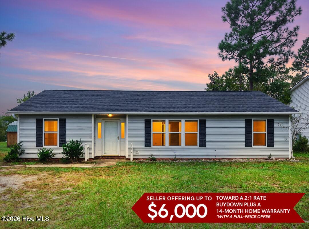Front Elevation Twilight