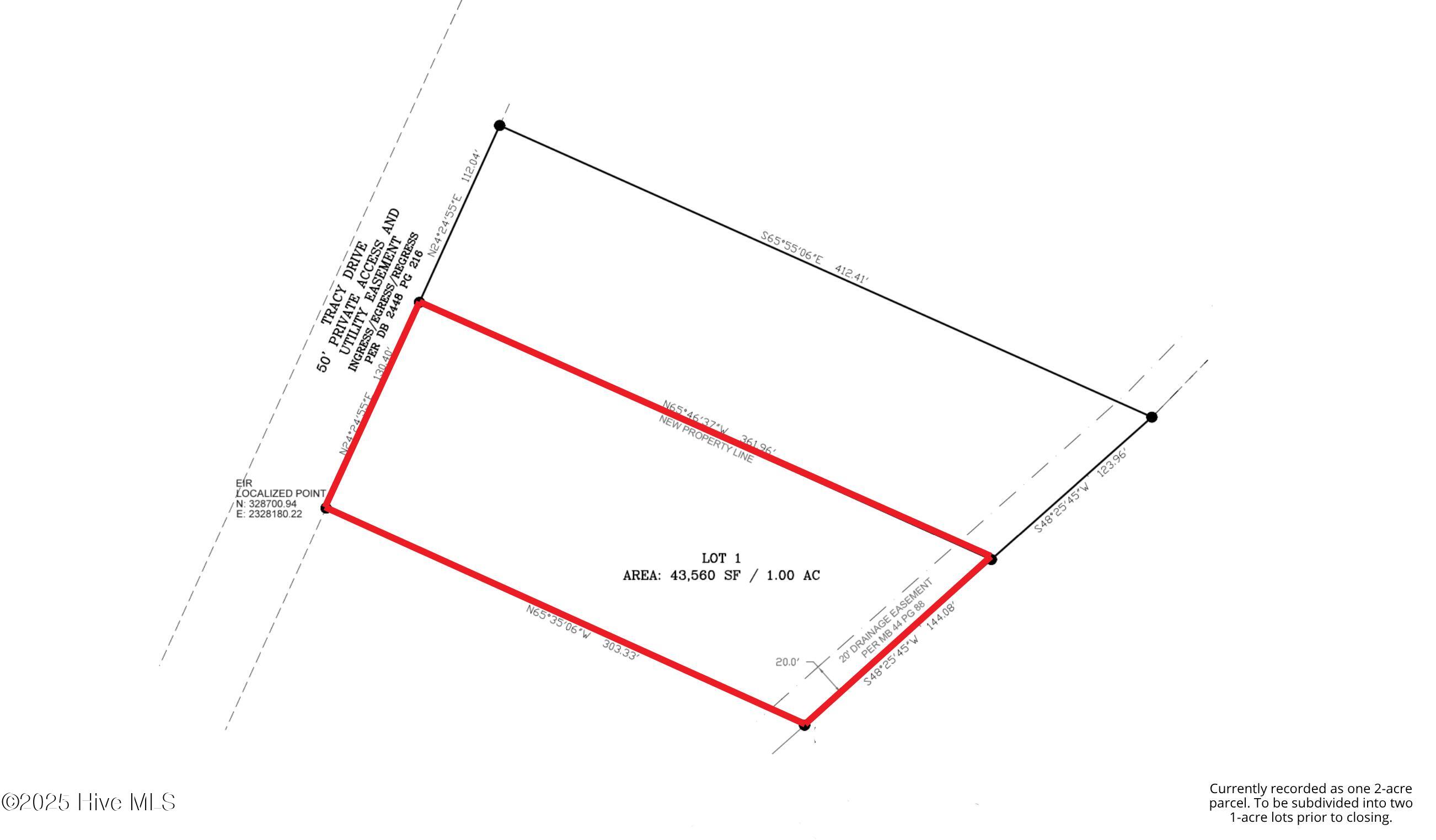 L1 Tracy Dr Plat Graphic