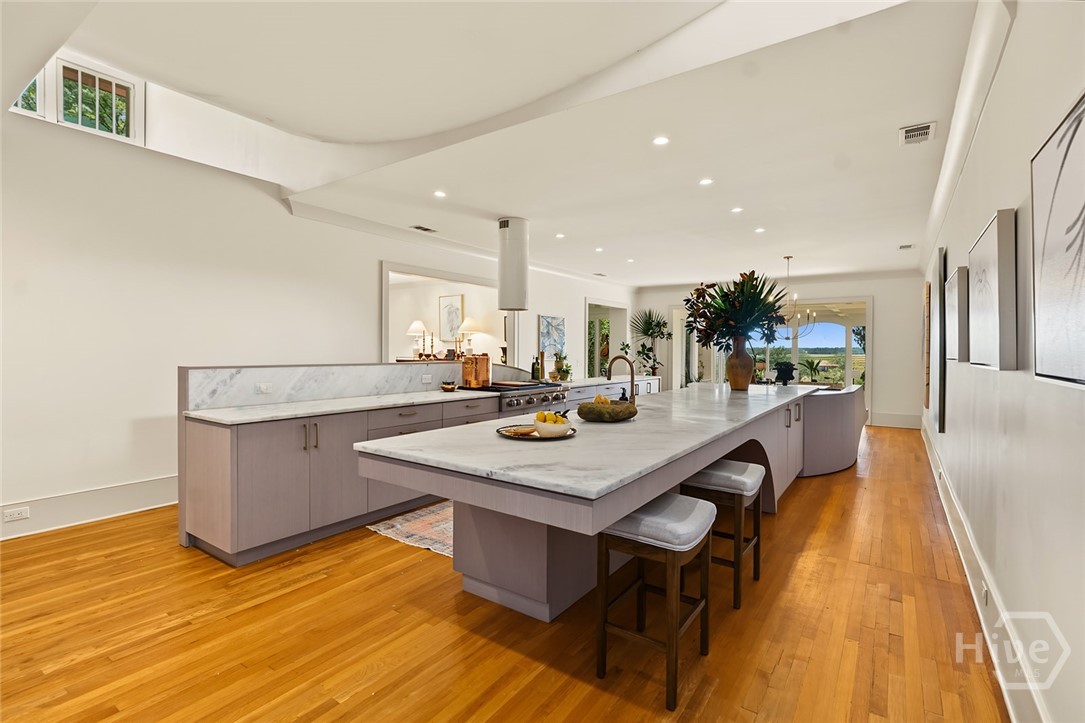 Gourmet kitchen with Wolf, Sub-Zero, and Miele appliances