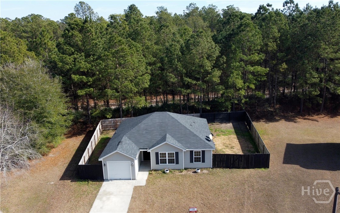 Property lines are outside of fence area if you would like to plant some more trees or schrubs