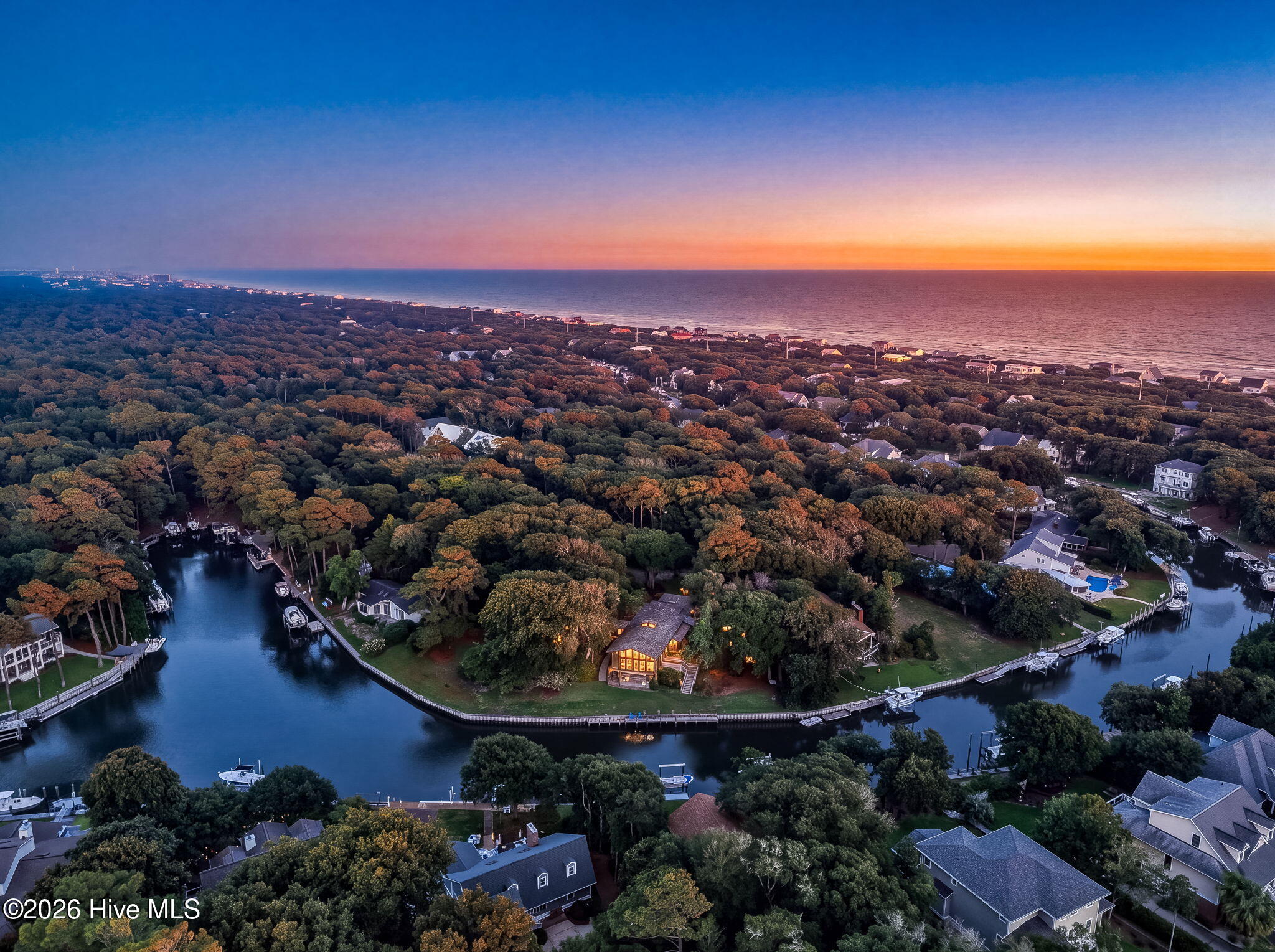 Twilight aerial