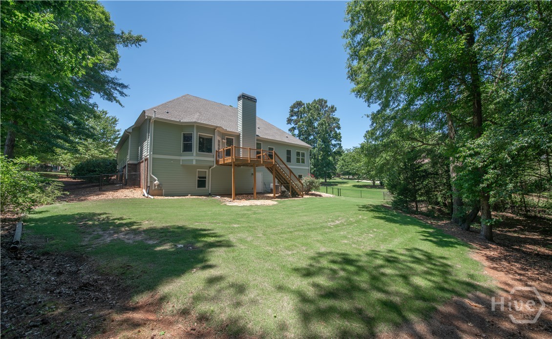 Back View of the House
