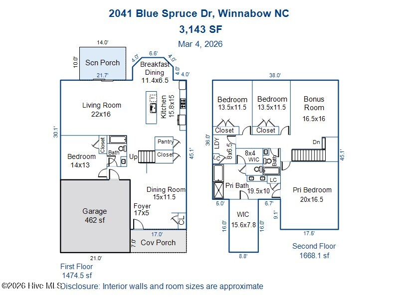 Homes For Sale - 2041 Blue Spruce Drive<br/> Winnabow, NC 28479