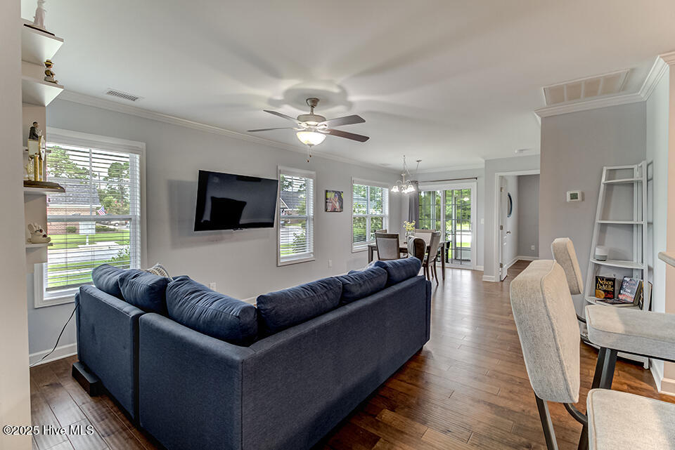 1086 Bridgeport Way, Leland, NC 28451 – photo 7: Living & Dining Rooms