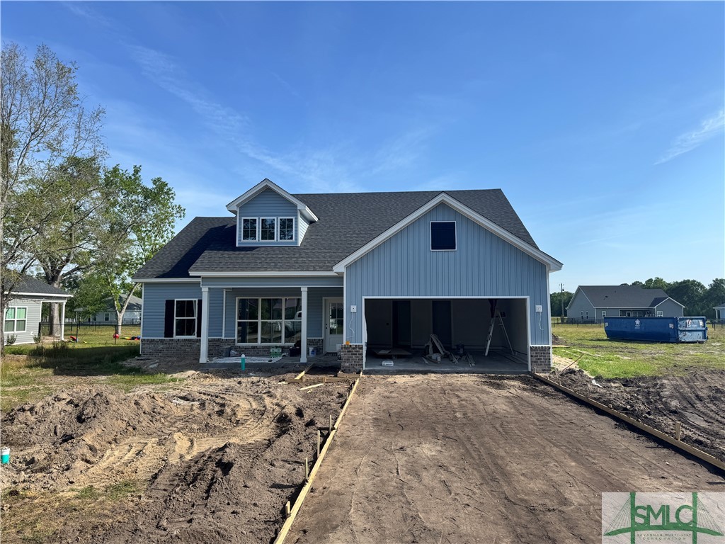 True one story with 4 bedrooms, 2 full bathrooms,