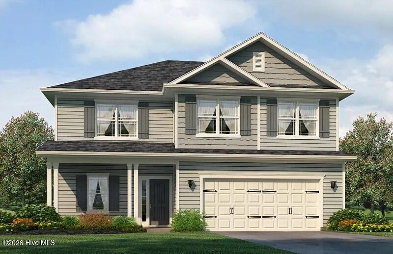 The 2307 floorplan by Adams Homes is a stunning and meticulously designed home that offers an exceptional living experience. Boasting 4 bedrooms and 2.5 baths, this spacious home provides ample room for relaxation and entertainment. Upon entering, you'll be greeted by a grand foyer that leads you to an open-concept living area, where the family room, dining area, and kitchen seamlessly blend together. The gourmet kitchen is a chef's dream, featuring modern appliances, a large center island, ample cabinet space, and a walk-in pantry. It's the perfect space for preparing culinary masterpieces or gathering with loved ones. The master suite is a true oasis, offering a tranquil retreat with a luxurious ensuite bathroom that includes a double vanity, a soaking tub, a separate shower, and a spacious walk-in closet. The additional bedrooms are well-appointed and provide comfort and privacy for family members or guests. The 2307 floorplan also includes a designated laundry room for added convenience and a two-car garage to accommodate your vehicles and storage needs. With high ceilings, elegant finishes, and thoughtfully placed windows, this home fills every room with natural light, creating a warm and inviting ambiance. With its impeccable craftsmanship, attention to detail, and luxurious features, the 2307 floorplan by Adams Homes is a true masterpiece. Experience the epitome of comfortable and sophisticated living in this remarkable home.