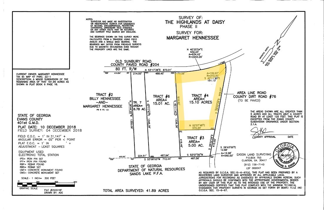 8th image of 0 Sunbury Rd #Tract 4, Claxton, GA 30417 | MLS# SA339073
