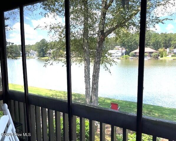 Covered Deck View