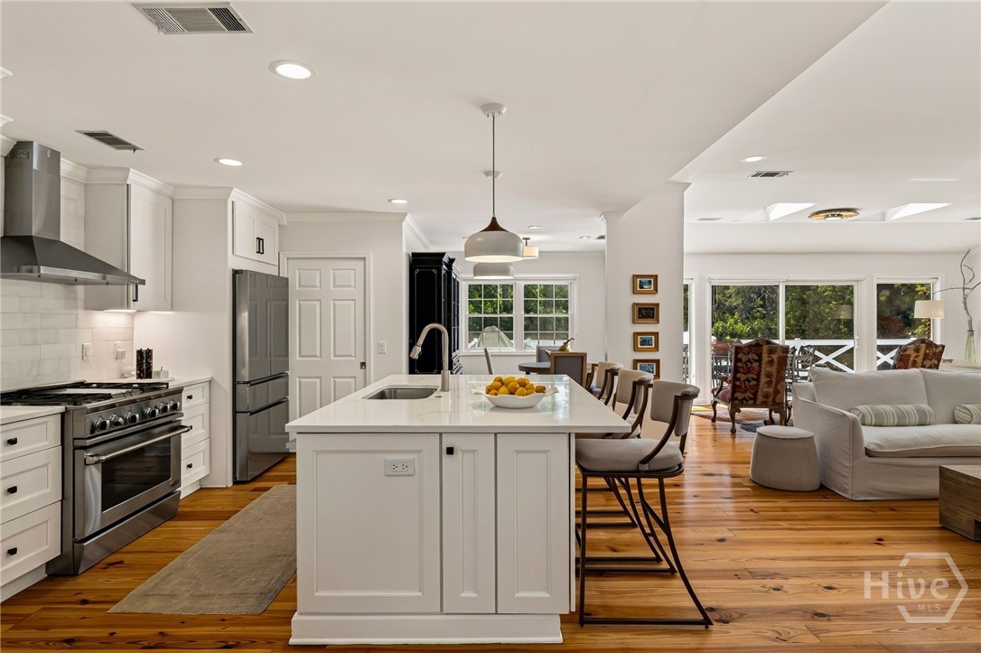 Modern Gourmet Kitchen
