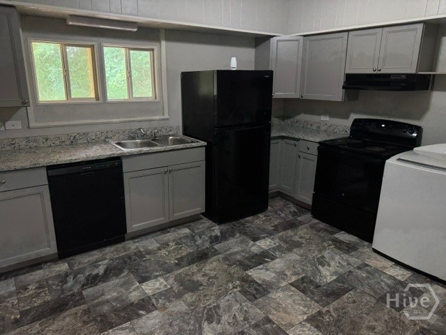 Unit B Kitchen, New cabinets, granite counter top and new appliances
