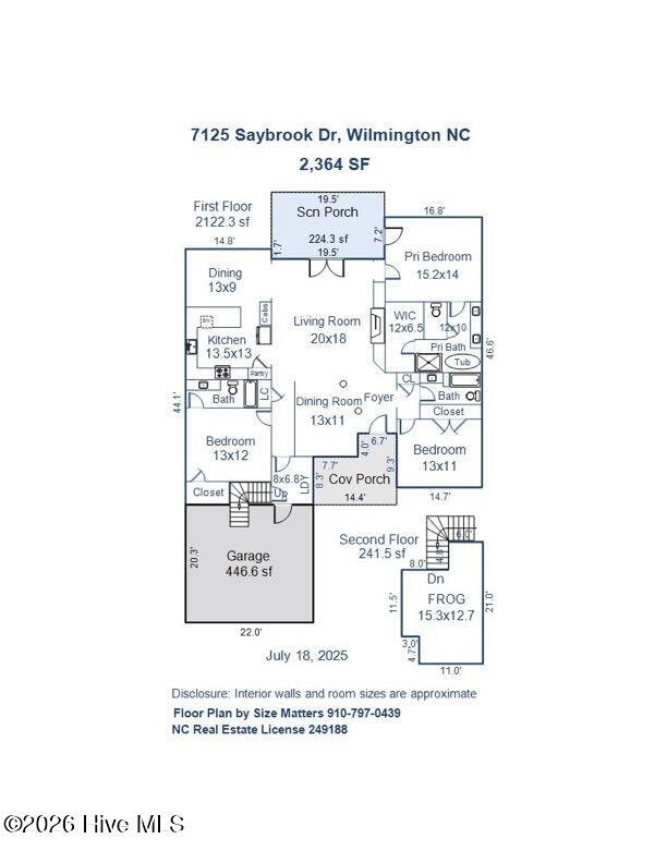 7125 Saybrook Drive, Wilmington, NC, 28405