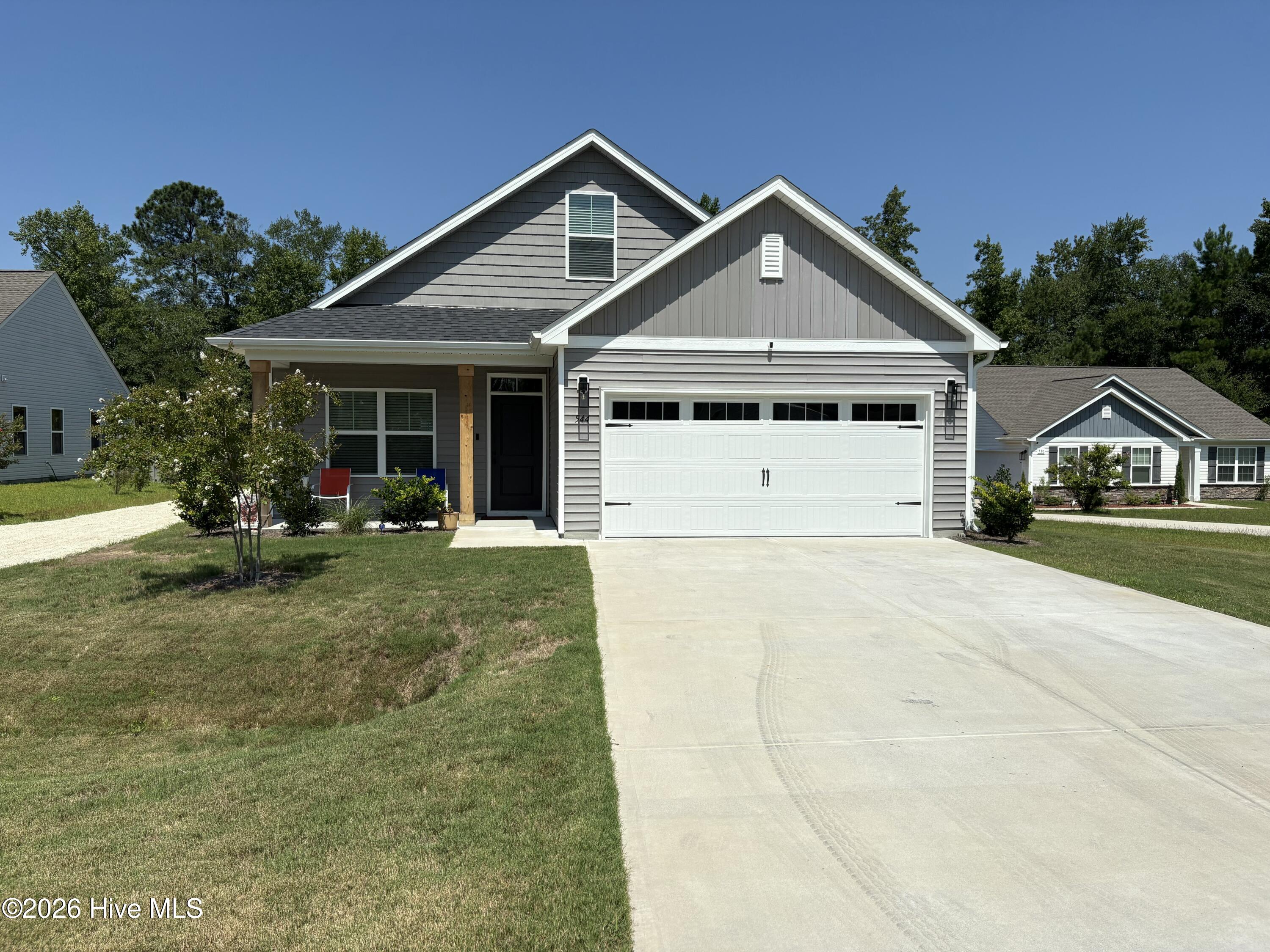 Exterior photo of 544 Poppleton Drive, Hampstead, NC 28443. MLS: 100592766