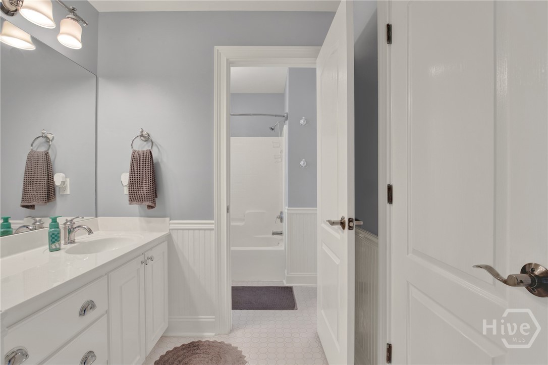 Jack and Jill bathroom