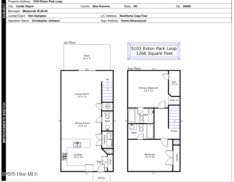 Townhouse For Sale - 5103 Exton Park Loop<br/> Castle Hayne, NC 28429