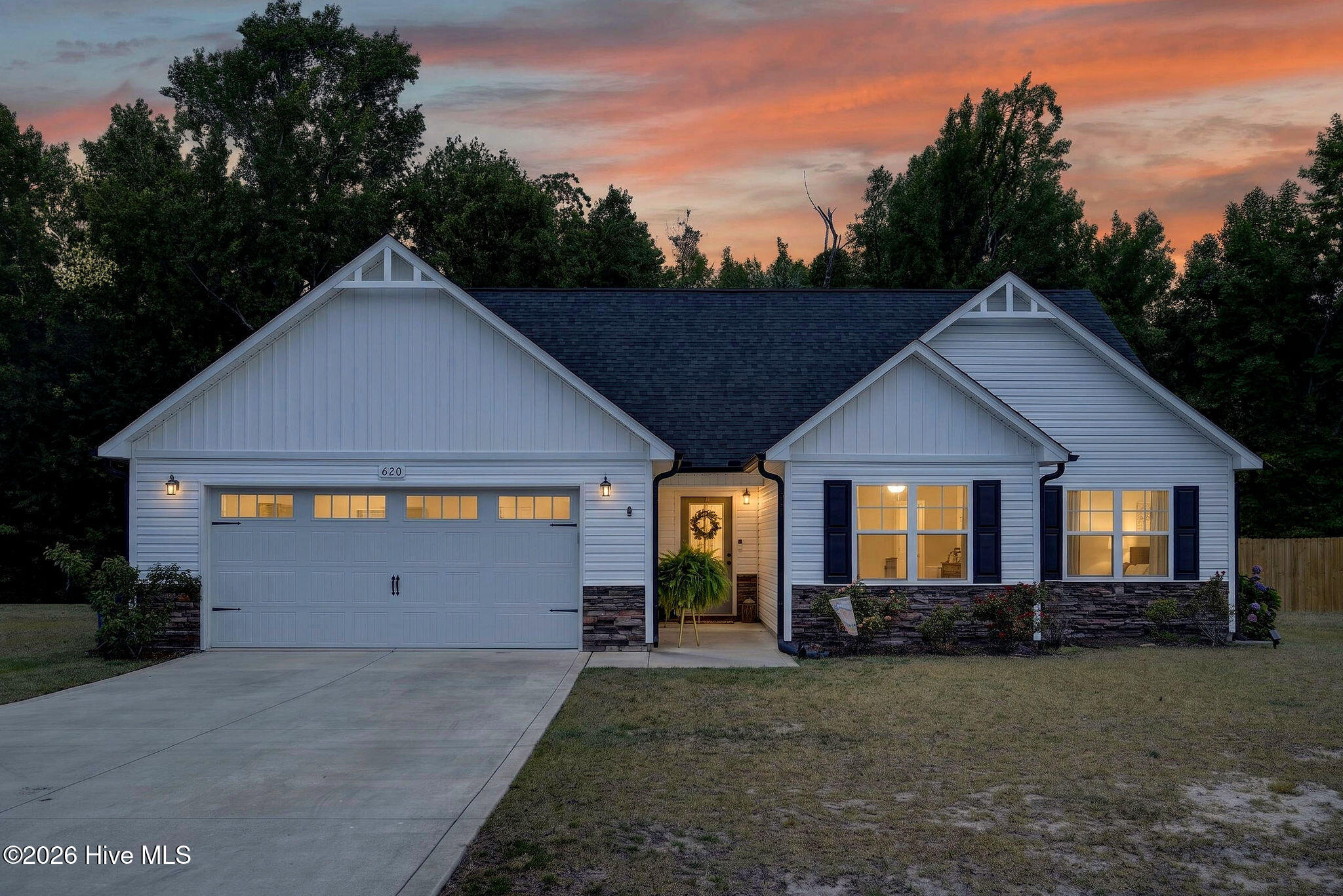 Exterior photo of 620 Osprey Landing Drive, Holly Ridge, NC 28445. MLS: 100580713