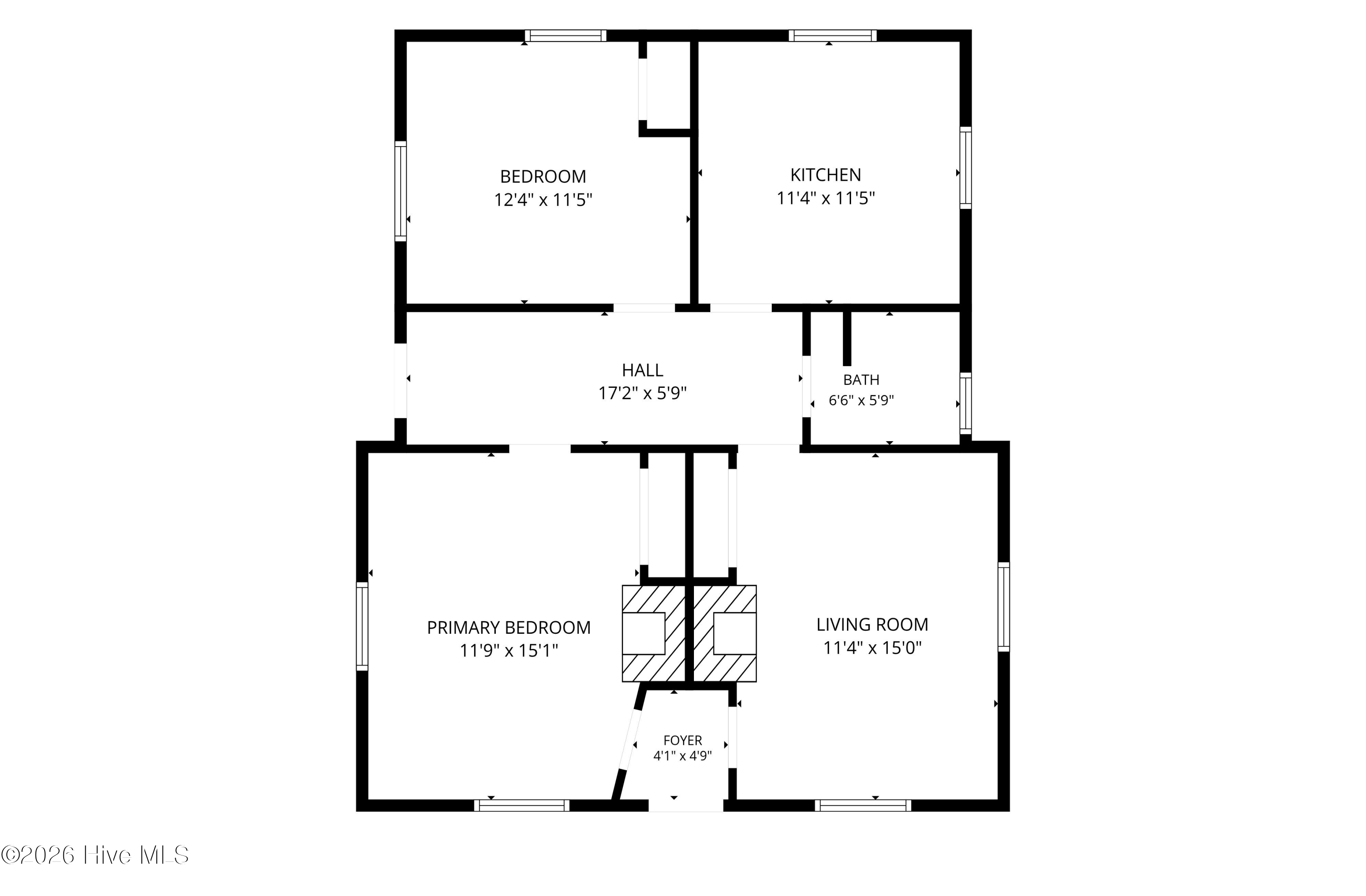 Exterior photo of 109 E South Street, Kinston, NC 28501. MLS: 100580448
