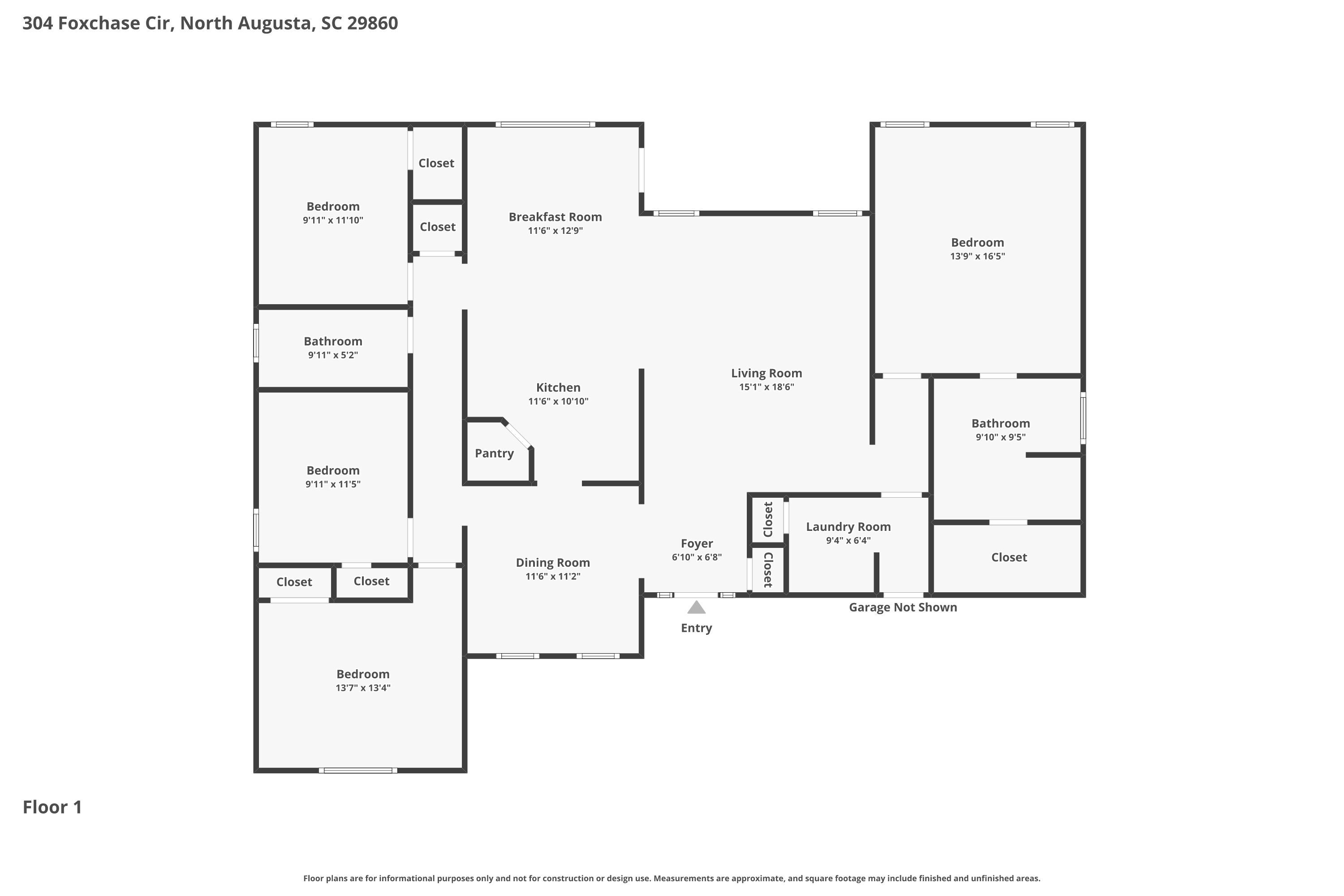Homes For Sale - 304 Foxchase Circle<br/> North Augusta, SC 29860