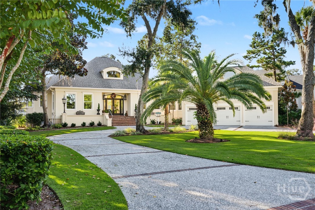 Fabulous marsh and sunset views await from this exceptional coastal paradise, perfectly positioned on the 18th hole of the prestigious Deer Creek Golf Course. Nestled among majestic oak trees draped in dramatic, canopy-style Spanish moss, this warm and inviting home offers a rare opportunity to own a premier piece of waterfront property in the highly desirable islands of Deer Creek within The Landings on Skidaway Island. True marsh-front properties of this caliber are a rare find in today's market. Beautifully maintained and featuring a newer roof for peace of mind, the residence welcomes you with an abundance of natural light and unparalleled water vistas. Whether you are enjoying a morning coffee watching the wildlife on the marsh or relaxing as the golden hour sun sets over the fairway, this exceptional location perfectly captures the exclusive elegance and relaxed lifestyle of premium island living.