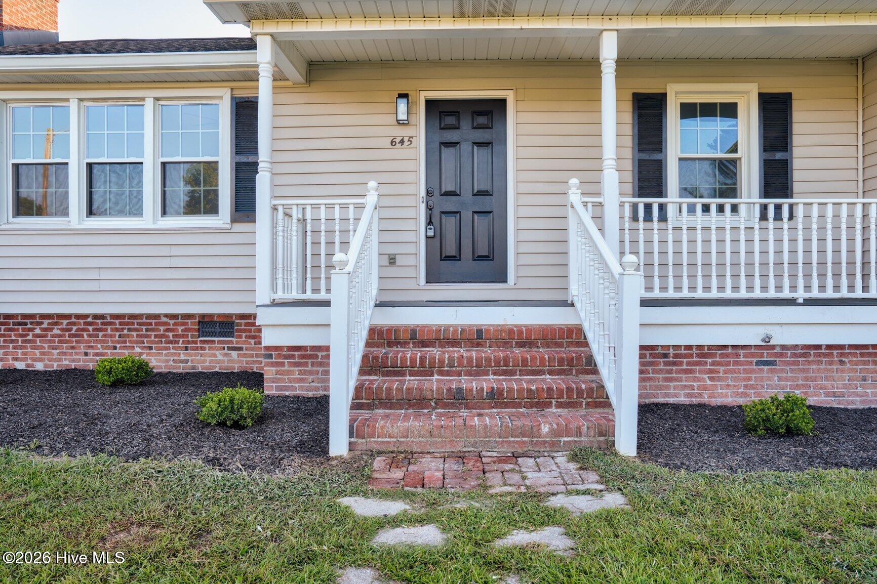 Exterior photo of 645 Sand Trap Drive, Rocky Mount, NC 27804. MLS: 100599004