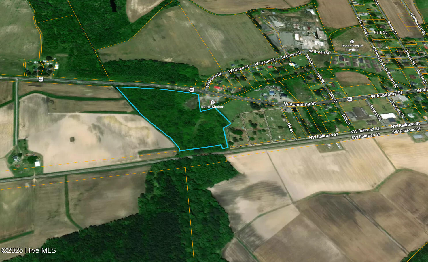 Discover the freedom and possibilities that come with owning 12.69 acres of open, gently rolling land in Robersonville, North Carolina. This expansive parcel offers privacy, natural beauty, and a peaceful rural setting with plenty of space for your dream home. Whether you envision a quiet country homestead or a future investment property, this land gives you room to grow and create the lifestyle you've always wanted. Conveniently located along Highway 64, this property offers excellent road frontage and accessibility while maintaining a serene country feel. County water, sewer, and electricity are available nearby, making development simple and flexible. The terrain is mostly level and open, with a sewer easement that runs through a portion of the property, leaving plenty of usable space for your plans. Zoned commercial but surrounded by residential and rural uses, this tract offers a unique opportunity for both personal and investment potential. You're just a short drive from Robersonville's town center and about 20 minutes from Greenville, providing easy access to shopping, dining, and services while enjoying the quiet pace of country living. Opportunities like this don't come often, whether you're dreaming of building your own retreat or looking for land with long-term value, this property is ready for your vision. Reach out today to make this versatile North Carolina acreage yours and start planning your future on this beautiful piece of land. Seller financing is available!