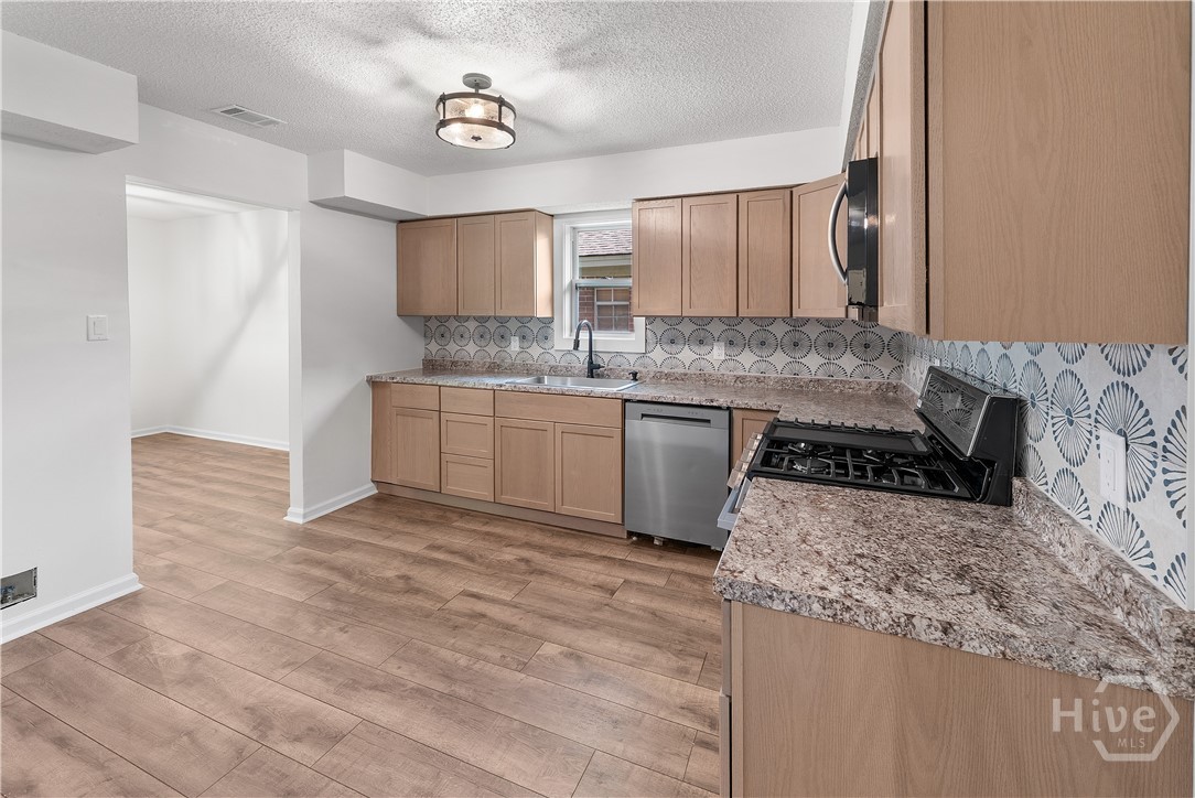 Kitchen with new appliances