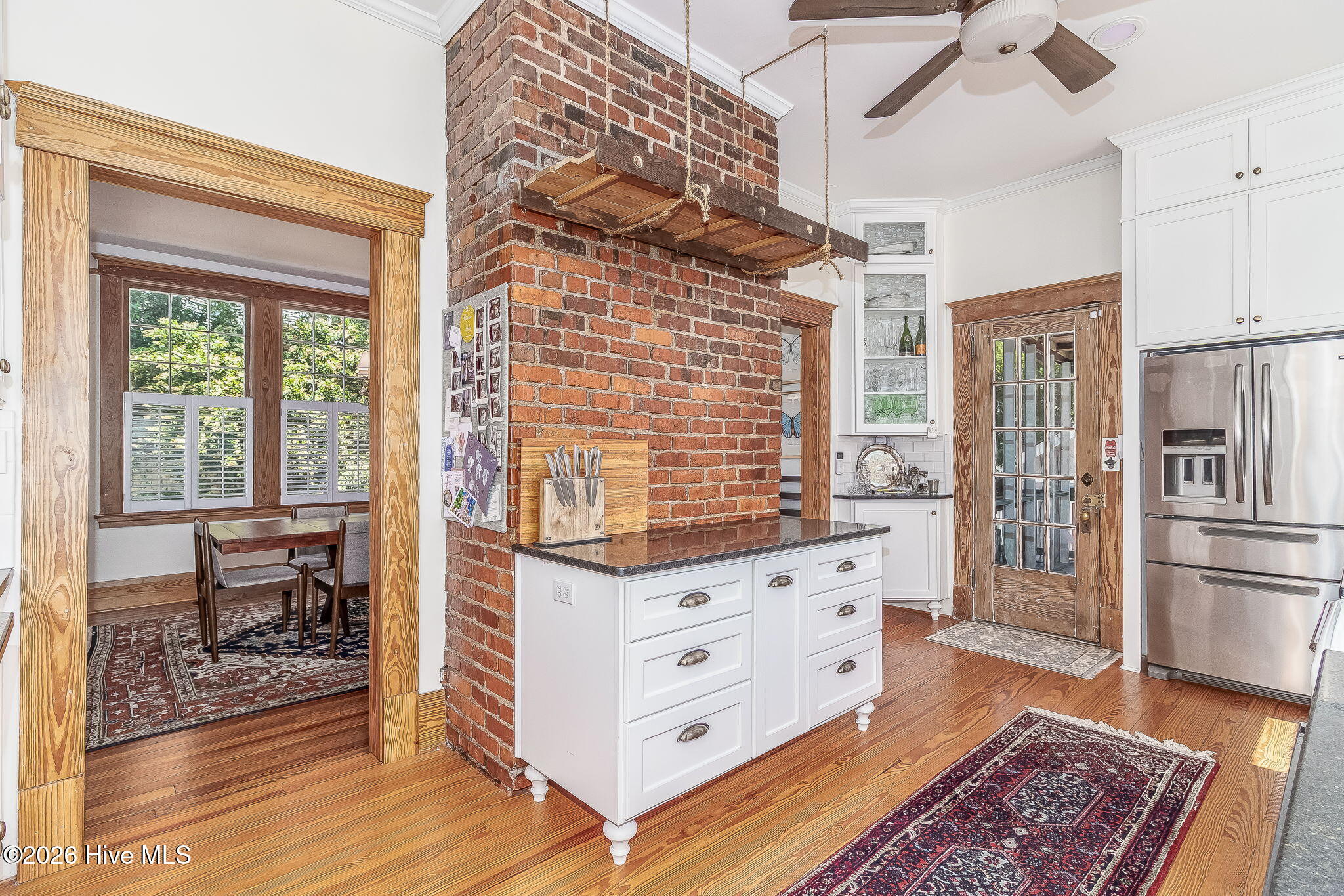 Exposed brick