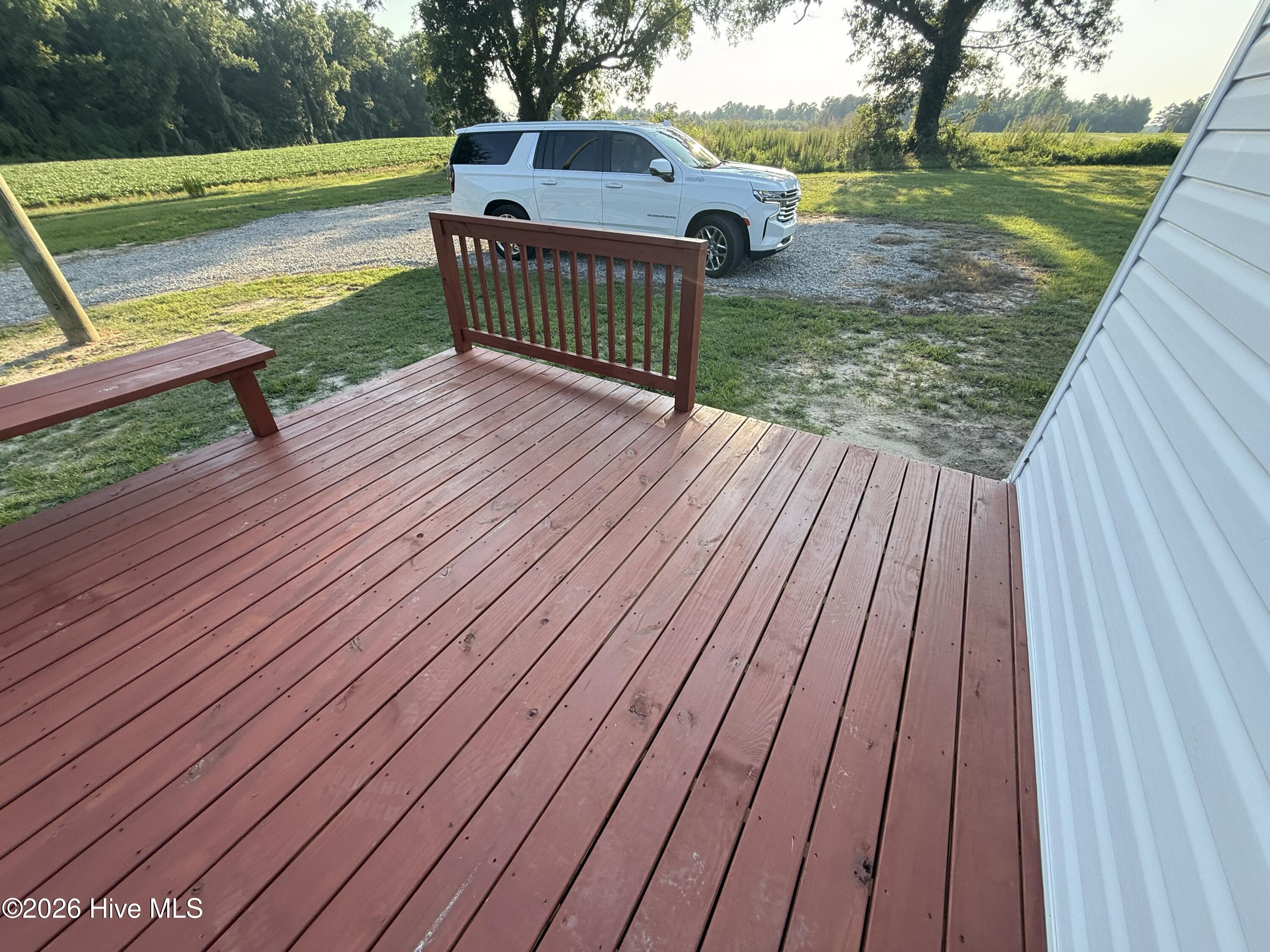 Easy access to car and to unload groceries.