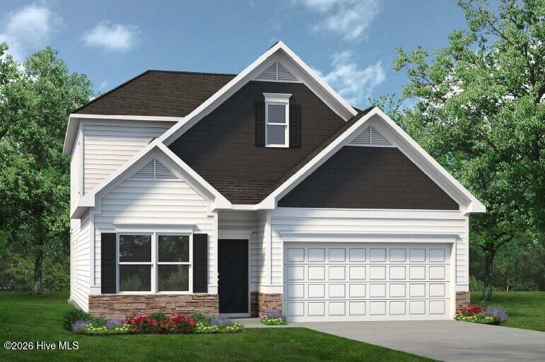 Exterior photo of 412 Barter Drive, Vass, NC 28394. MLS: 100579031