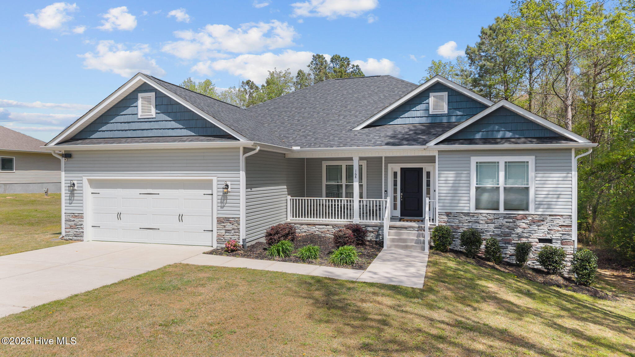 Welcome to this charming ranch style home in Edgecombe county! Conveniently located just minutes from Rocky Mount but outside the city limits for a quiet, rural feel. This home features a popular open concept, split floorplan, giving privacy to the primary suite from the other bedrooms. Enjoy time outdoors with the large covered rear deck which is perfect for grilling and relaxing. Also note the garage is heated and cooled by its own mini split HVAC unit, making it a perfect hangout spot or place for hobbies. Make this one home today!