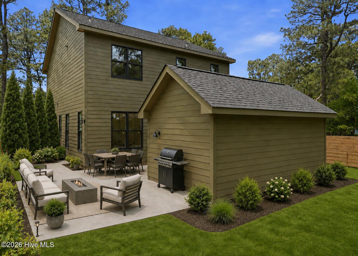 Exterior photo of 785 N May Street, Southern Pines, NC 28387. MLS: 100585657