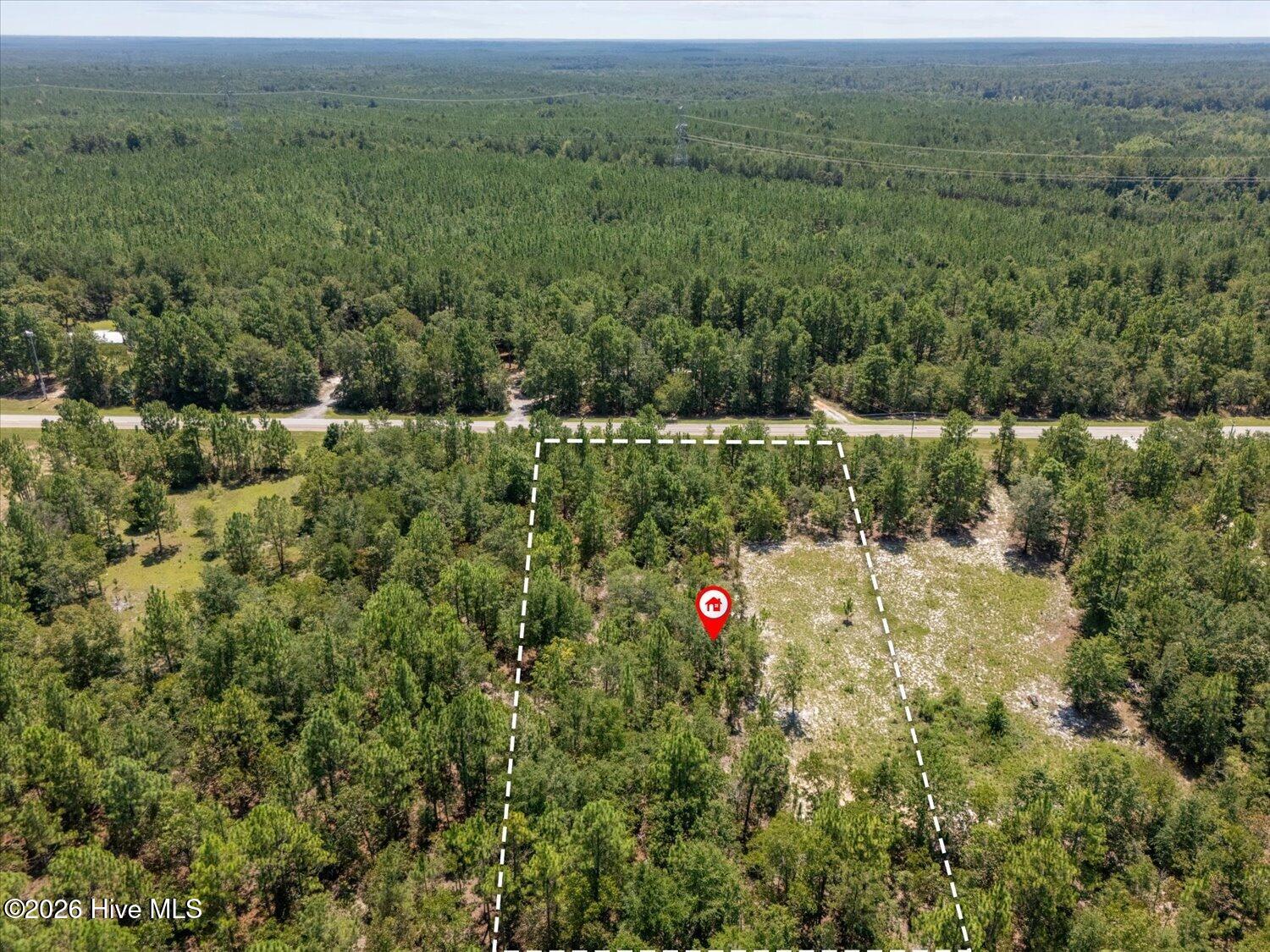 Aerial view showing property in relation to Hancock Landing Road