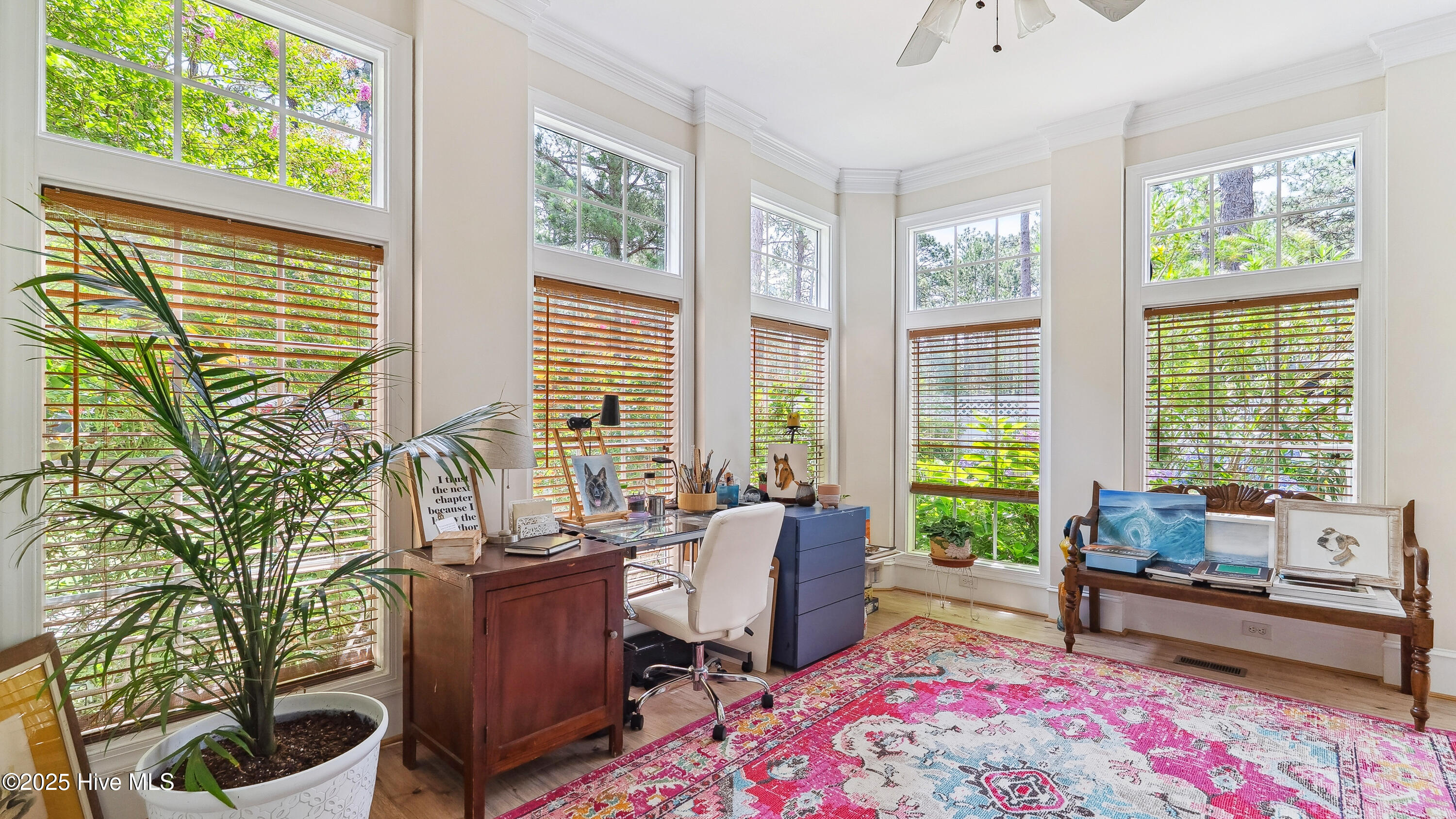 Downstairs office/den