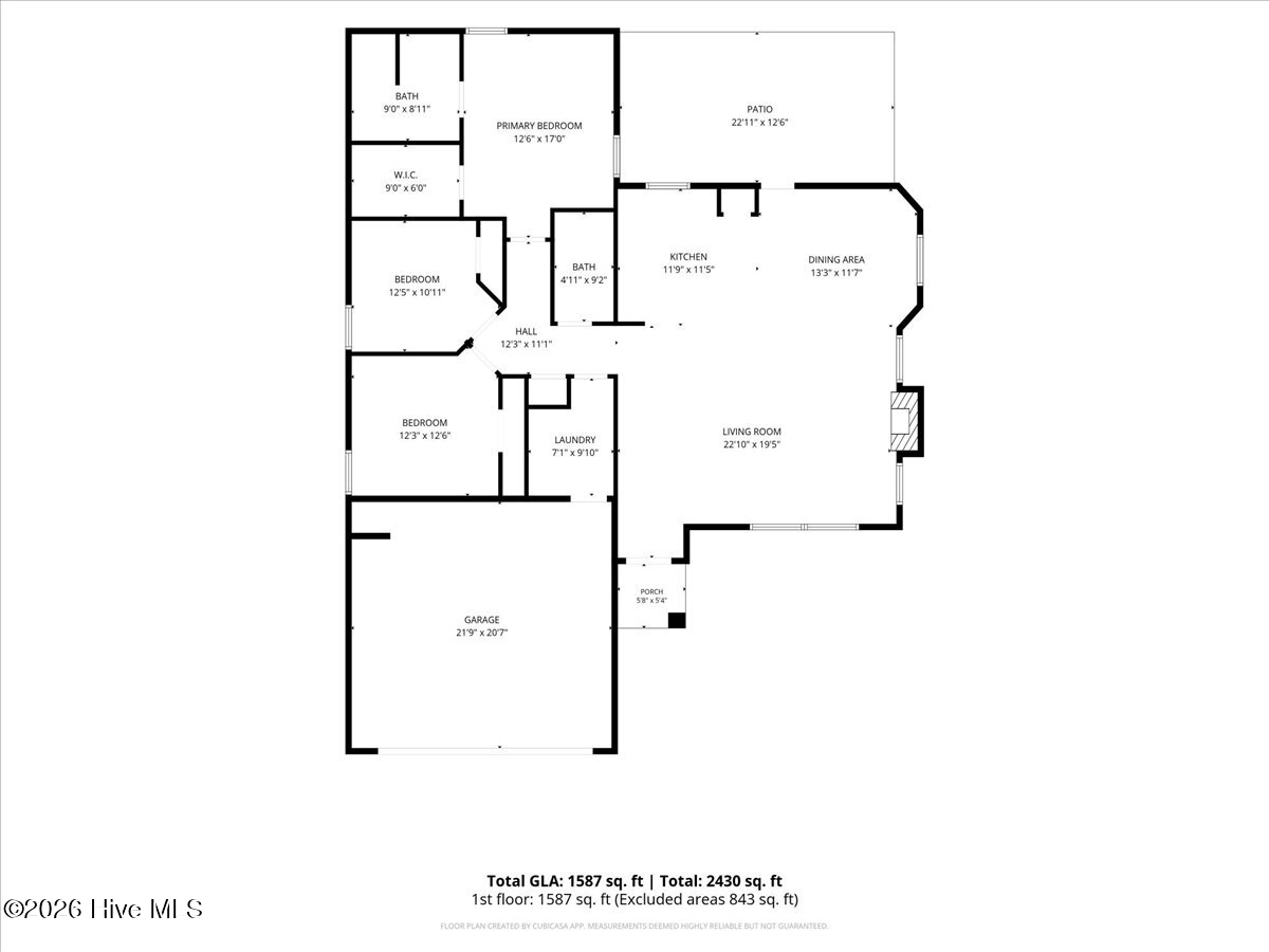 Exterior photo of 103 Avalor Drive, Goldsboro, NC 27530. MLS: 100594126