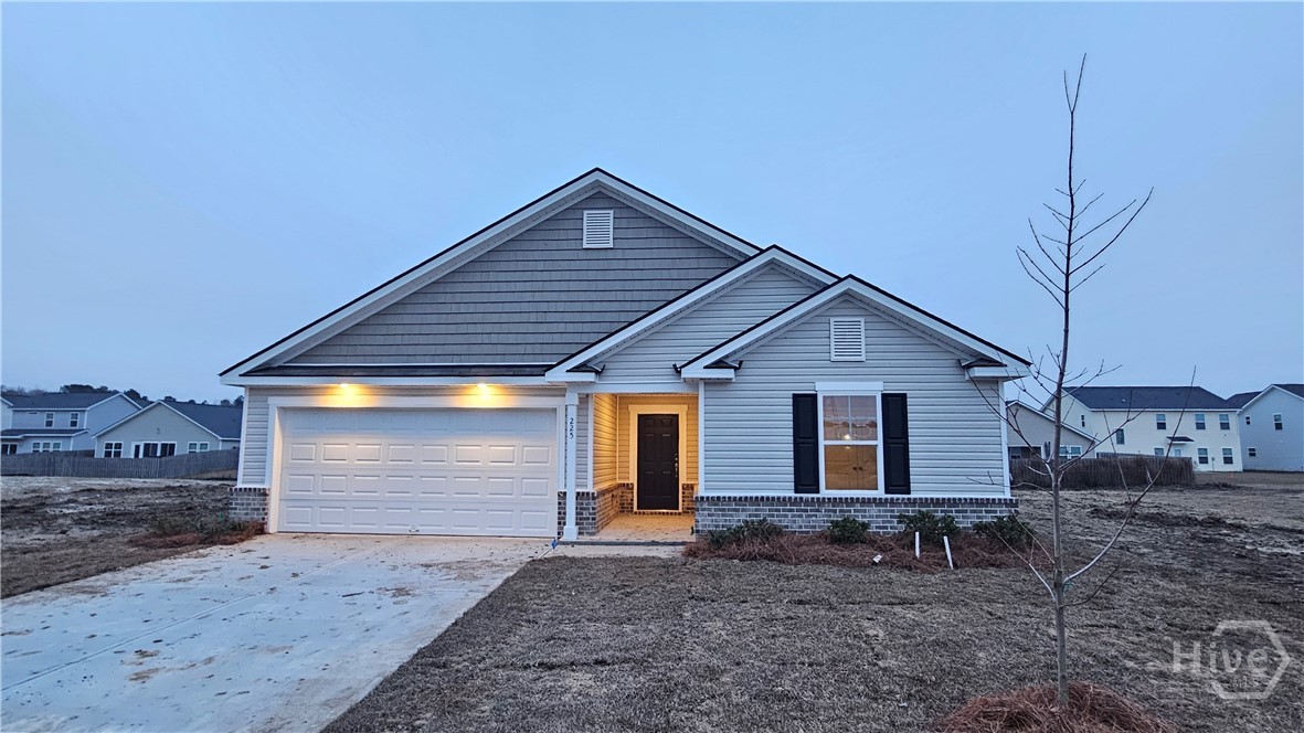 Front View - Photo taken 1/25/2026 just after sod was laid down