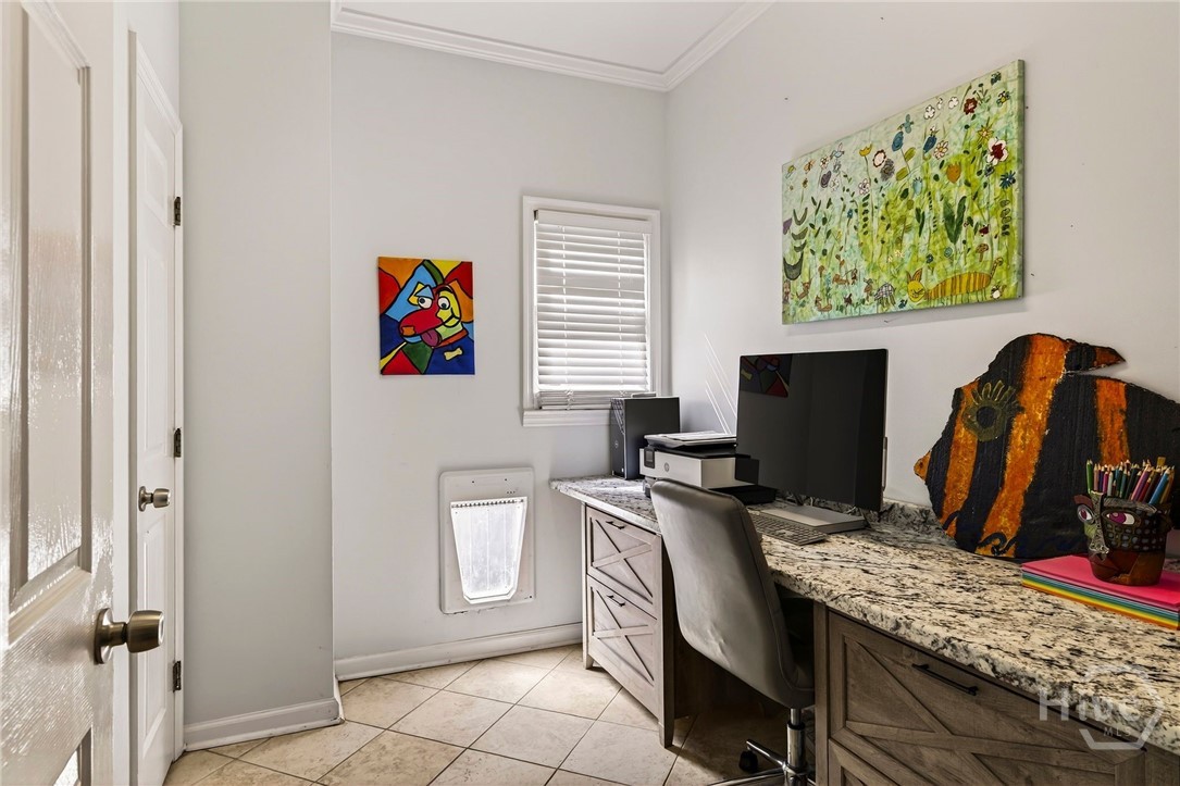home office crafting space