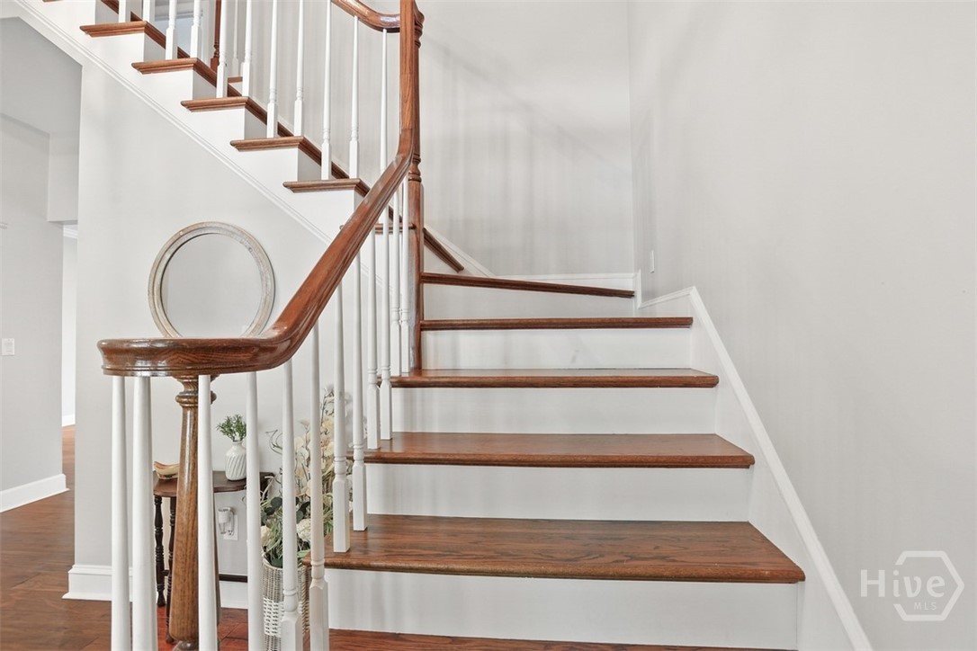 Heading upstairs......