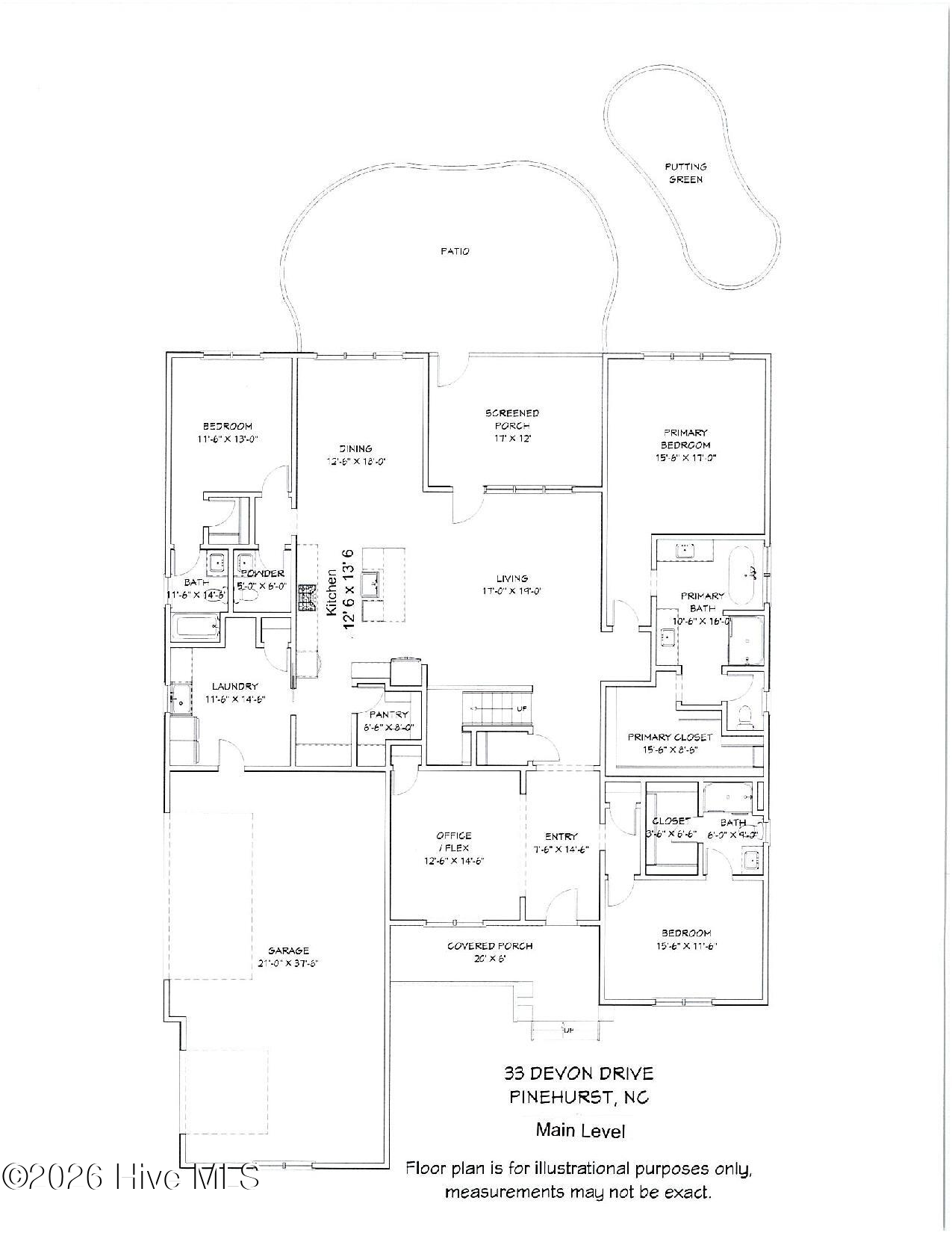 Exterior photo of 33 Devon Drive, Pinehurst, NC 28374. MLS: 100612366