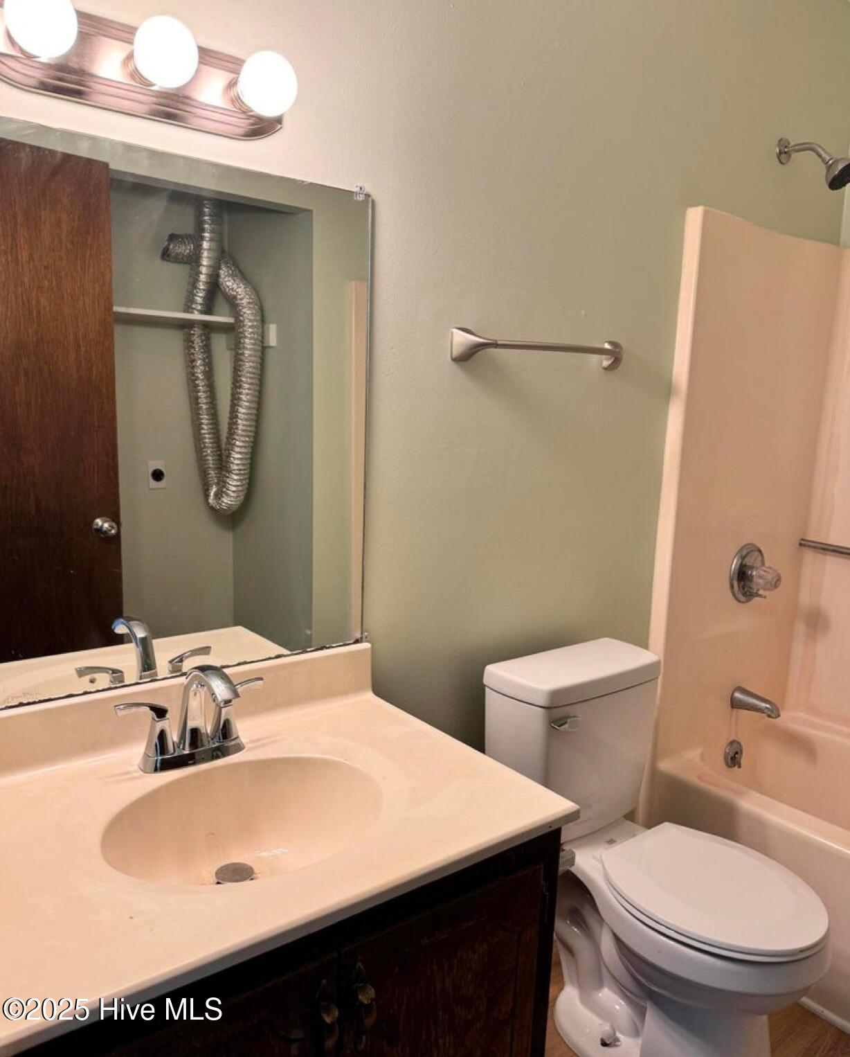 Bathroom with laundry